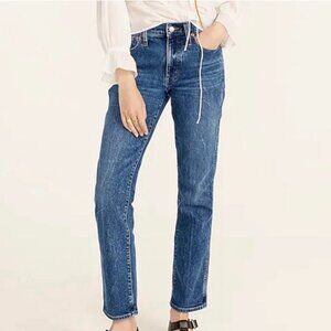 NWT J Crew 9" Vintage Slim Straight Jeans Size 25